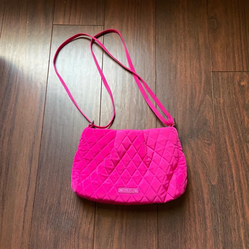 VERA BRADLEY Pink Mini Purse Double Strap NWT